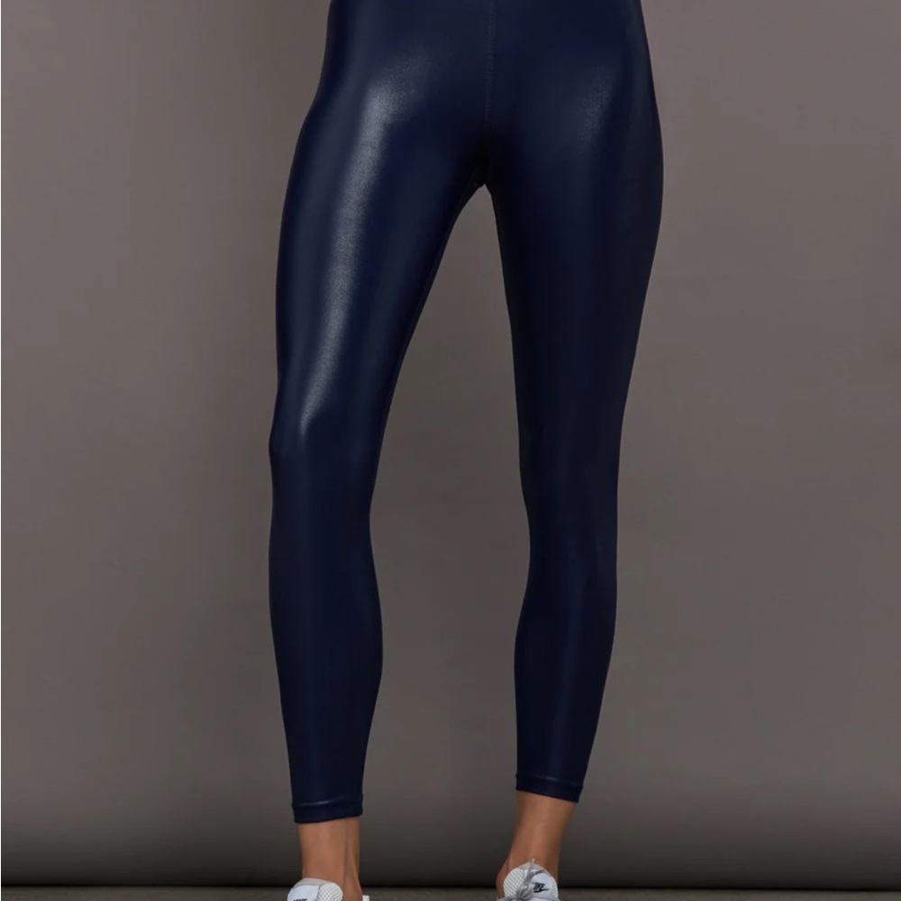 Legging in Takara Shine Navy Blue Women's Leggings- NEW TAGS